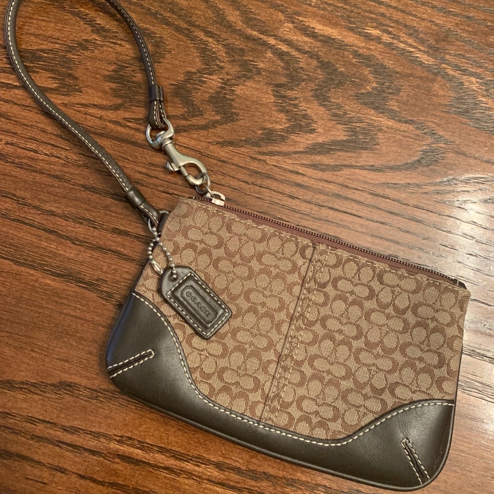 Coach wristlet
